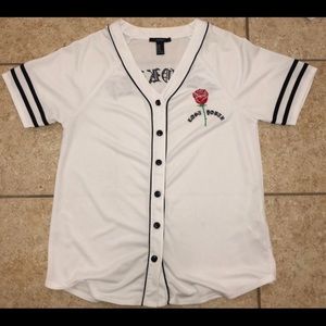 FOREVER 21 BASEBALL STYLE SHIRT
